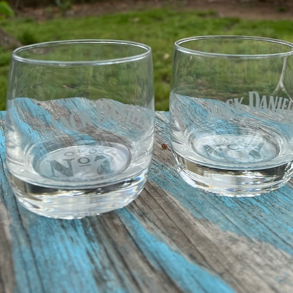 Jack Daniels Other - Vintage Jack Daniels Old No. 7 Tennessee Whiskey Low Ball glasses